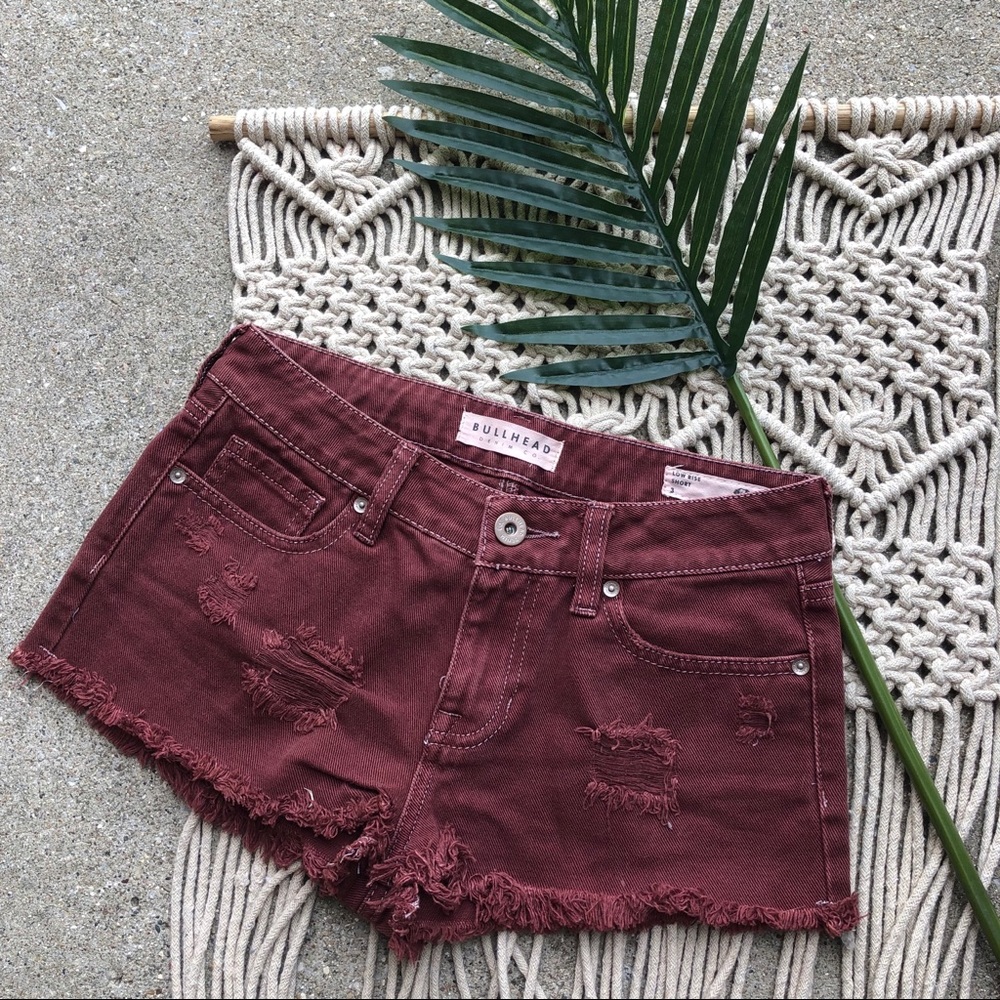Bullhead Distressed Shorts Juniors Size 3